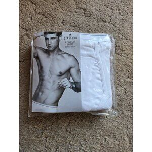 New Vtg JCP Stafford Men Full Cut Briefs Underwear 6 Pk XL 40-42 Tighty Whities